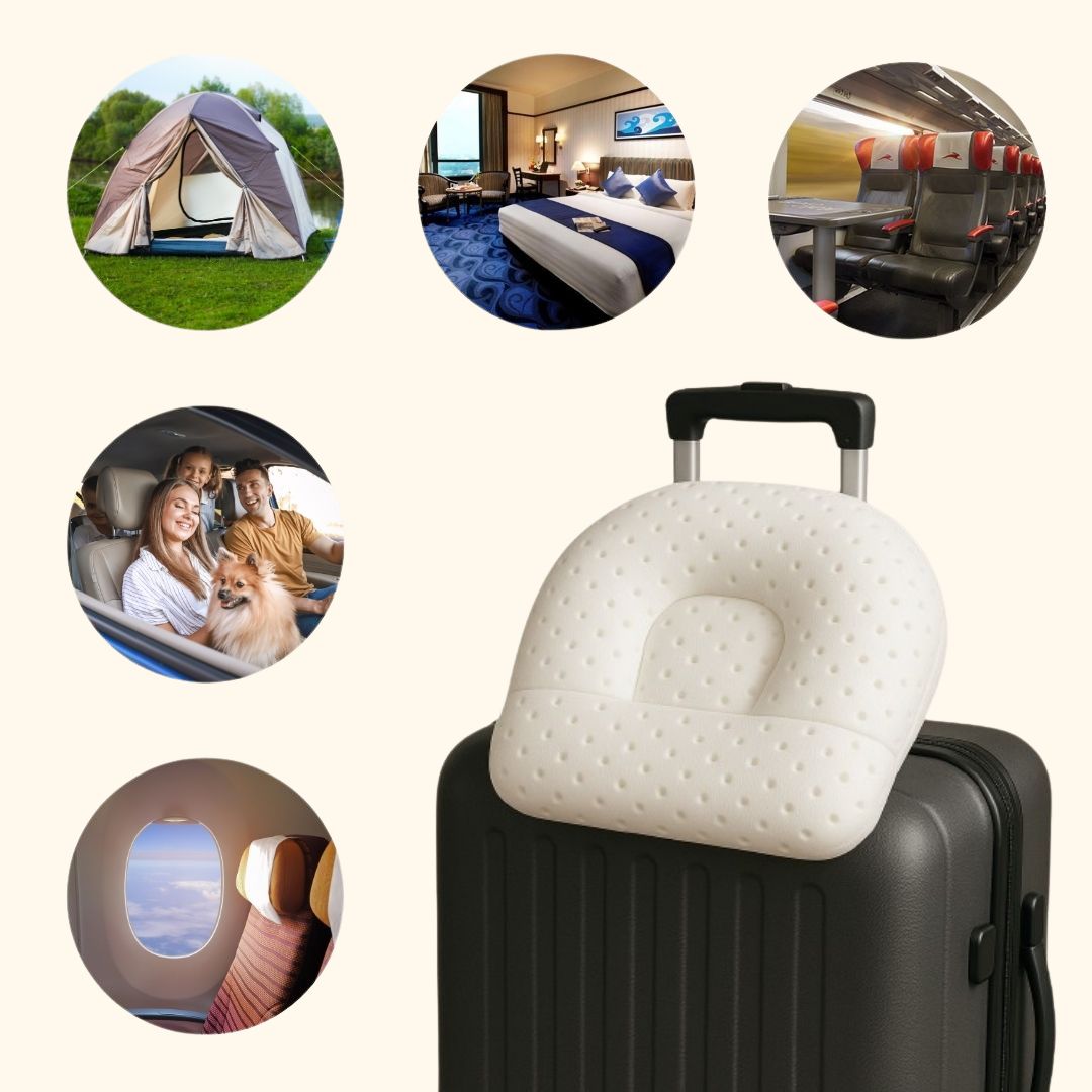 목 지지용 여행 베개 (40×40cm)