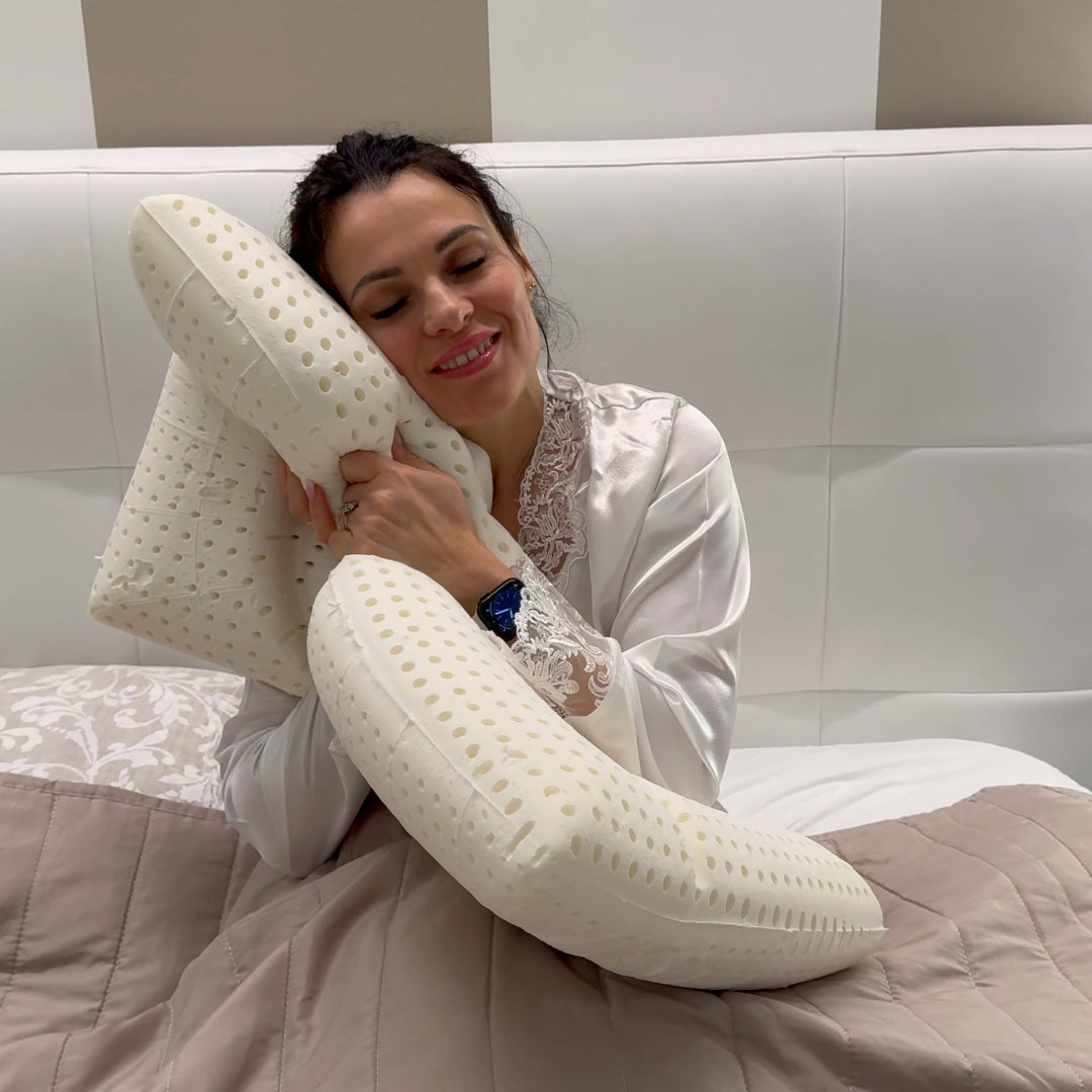 메모리폼 경추 지지 베개