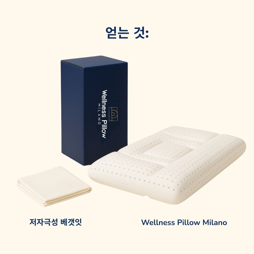 메모리폼 경추 지지 베개